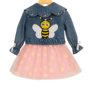 Vestido abeja Rosado